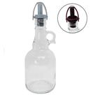 Porta Azeite Vinagre de Vidro com Bico Dosador e Alça 500ml