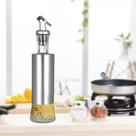Porta Azeite Vinagre Óleo Inox Dosador Galheteiro 300ml - QG DOS PRODUTOS Porta Azeite Vinagre Óleo Inox Dosador Galheteiro 300ml - QG DOS PRODUTOS