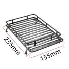 Porta-bagagens de tejadilho com luzes LED para D90 RC Crawler