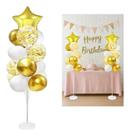 Porta Balão Festa Suporte De Bexiga Chão 1,60cm Branco Porta Balão Festa Suporte De Bexiga Chão 1,60cm Branco