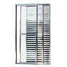 Porta balcão 3 folhas 2.10x1.20 com trinco brilhante linha 20 Porta balcão 3 folhas 2.10x1.20 com trinco brilhante linha 20