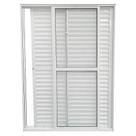 Porta Balcão 3 Folhas 210x120 C/Fechadura (Linha premium)