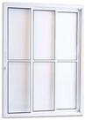 Porta Balcão 3 Folhas Vidro com Fechadura linha suprema Branca.