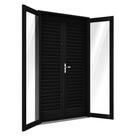 Porta Balcão 4 Folhas Aço 215x120cm Lucasa Facilitá Lucasa Porta Balcão 4 Folhas Aço 215x120cm Lucasa Facilitá Lucasa