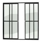 Porta Balcão 4 Folhas Super 25 Vidro Liso 210cm X 240cm Brimak Porta Balcão 4 Folhas Super 25 Vidro Liso 210cm X 240cm Brimak