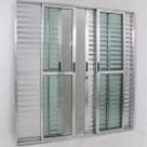 Porta Balcão 6 Folhas 210x150 Brilhante C/Fechadura (Linha premium)
