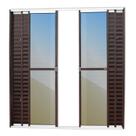 Porta Balcão 6 Folhas Super 25 Vidro Reflex 210cm X 240cm Brimak Porta Balcão 6 Folhas Super 25 Vidro Reflex 210cm X 240cm Brimak