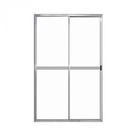 Porta Balcão com Trinco 2 Folhas Vidro Alumínio Brilhante, Branco ou Preto Linha 20 Normatizada Porta Balcão com Trinco 2 Folhas Vidro Alumínio Brilhante, Branco ou Preto Linha 20 Normatizada