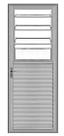 Porta Basculante 210x80 Linha 25 Vidro Boreal Porta Basculante 210x80 Linha 25 Vidro Boreal