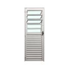 Porta Basculante Direita 210 X 90 Alumínio Branco Linha Esmeralda Brecorimo