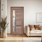 Porta Batente Eucalipto 14 Puxador Barra Chata 60cm X 92cm X 210cm Rodam Bbb Abertura Direita