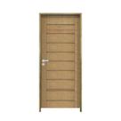 Porta BBB Pinus 72 X 2.10 Batente Ecológico 11CM Fechadura Externa Lado Direito - Rodam