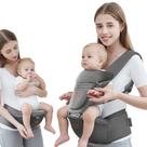 Porta-Bebê Acumas com Assento para Quadril - Cinza - Recém-Nascido e Crianças Pequenas
