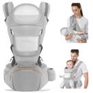 Porta-Bebê Dr. Pure 6 em 1 com Assento de Quadril para Recém-Nascido