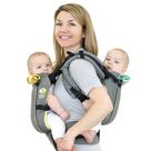 Porta-bebês TwinGo Air Tandem, malha respirável ajustável Porta-bebês TwinGo Air Tandem, malha respirável ajustável