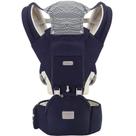 Porta-bebês YIYUNBEBE 6 em 1 com assento de quadril para 3,2-20 kg, azul escuro