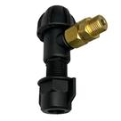 Porta Bico para Turbo Pulverizador Rosca Latão Macho 2 pcs Porta Bico para Turbo Pulverizador Rosca Latão Macho 2 pcs