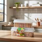 Porta Biscoito Torradas 23x9cm Serve Conserva E Organiza Porta Biscoito Torradas 23x9cm Serve Conserva E Organiza