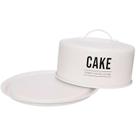 Porta Bolo Cúpula Manhattan Branco 28,5cm PTBO003BR - Hauskraft