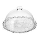 Porta Bolo Vidro Redondo C/Tampa 1800 Vitazza