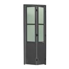 Porta Camarão Meia Lambril Meia Vidrão Linha 25 Vidro Boreal 210cm x 80cm Brimak Abertura Esquerda Cinza Porta Camarão Meia Lambril Meia Vidrão Linha 25 Vidro Boreal 210cm x 80cm Brimak Abertura Esquerda Cinza