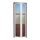 Porta Camarão Meia Lambril Meia Vidrão Linha 25 Vidro Reflex 210cm x 60cm Brimak Abertura Esquerda Mix Corten Porta Camarão Meia Lambril Meia Vidrão Linha 25 Vidro Reflex 210cm x 60cm Brimak Abertura Esquerda Mix Corten