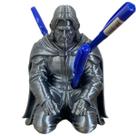 Porta Caneta Guerreiro Medieval geek fantasia Decoração Mesa