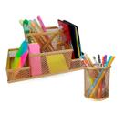 Porta Caneta Treco Lápis Post It Multiuso Home Office Luxo