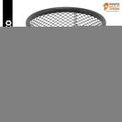 Porta Canetas Aramado Metal Redondo Porta Treco Organizador Para Escritório Mesa Cor:Preto