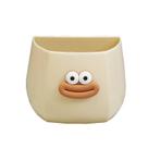 Porta-canetas Cartoon Face Cute Porta-lápis de plástico 11x6x10,5 cm Porta-canetas Cartoon Face Cute Porta-lápis de plástico 11x6x10,5 cm