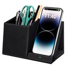 Porta-canetas com carregador sem fio compatível com iPhone