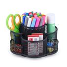 Porta-canetas de mesa Topwey Rotating Pencil Organizer preto