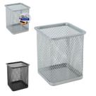Porta Canetas e Lápis Metal Aramado Quadrado - Design Moderno e Versátil