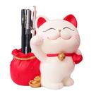 Porta-canetas Piggy Bank Beckoning Cat Design para crianças