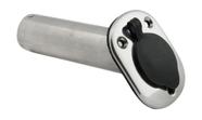 Porta Caniço Suporte De Vara Em Aço Inox Com Tampa De Pesca