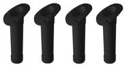 Porta Caniço Varas Embutir Inclinado Barco Caiaque Pr Kit 4