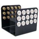 Porta Cápsula Acrílico - Compatível com Cápsulas Nespresso - Preto - 30 un.