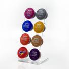 Porta Cápsula Acrílico Dolce Gusto Espinha Transparente - 8 un.