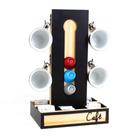 Porta capsula de café nespresso madeira Geguton Porta capsula de café nespresso madeira Geguton