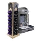 Porta Cápsula Nespresso Suporte de café, Preto Sofisticação