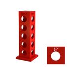 Porta Capsula para maquina modelo Três Corações Vermelho