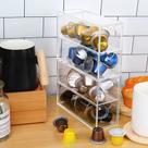 Porta Cápsulas de Café Compatível Nespresso Acrilico com 4 Gavetas Suporte Organizador Moderno