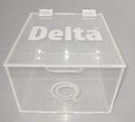 Porta Cápsulas Delta Q Acrílico Cozinha Copa Escritório