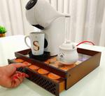 Porta Capsulas organizador Dolce Gusto com gaveta