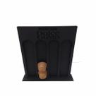 Porta Cápsulas Para Café Expresso Dolce Gusto Em Mdf Preto Com Base
