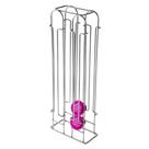 Porta Cápsulas para Modolo Dolce Gusto Cromado para Bancada 170x470x90 mm 2100 Jomer