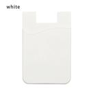 Porta Cartão Adesivo Para Celular Suporte Para Capinha Cartão Protetor Cor:Branco