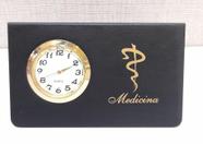 Porta Cartão com Relógio Medicina - Metal