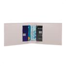Porta Cartão Slim OEM Carteira 7,2cm Marfim Kit com 10 Feminino Masculino