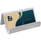 Porta Cartão Visita Suporte Mesa Balcão Stand Organizador Display Acrílico Escritório Minimalista